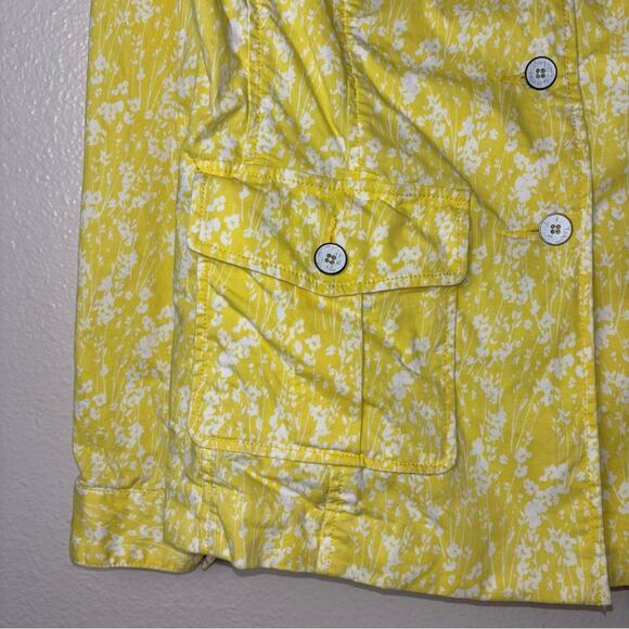 Cabi Button Up Yellow Daisies Field Jacket #5160 Women's Size Small - Picture 8 of 16
